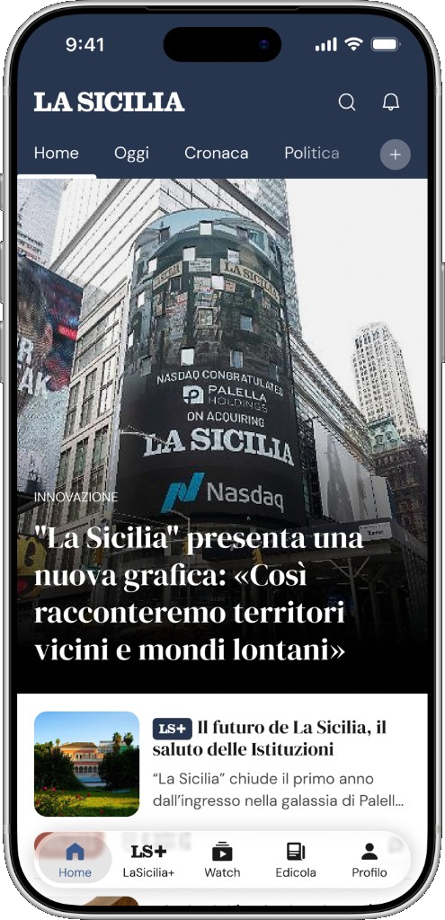 App La Sicilia — Home