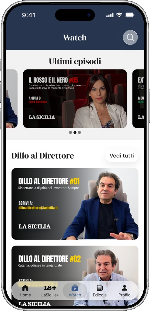 App La Sicilia — Watch